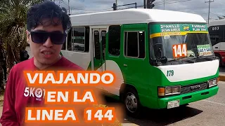 Viajando en La Linea 144 🚌 Llegué hasta VILLA DEL SOL 🏡 Episodio 13