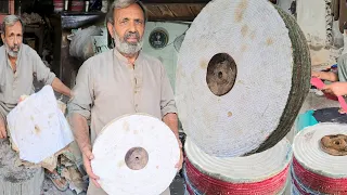 Amazing Process Fabric Polishing Buffing Wheel |Factory Waste Fabric Recycling