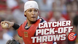 9 minutes of perfect catcher pick-off throws
