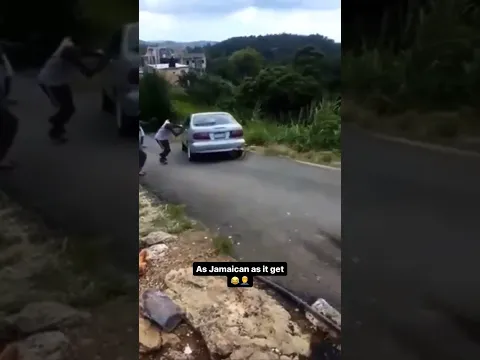 WHEN YOU SALT YOU SALT CAR GETAWAY DOWN D GULLY IN JAMAICA