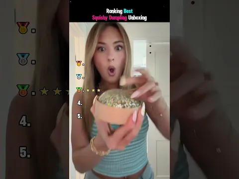 Ranking Best Squishy Dumpling Unboxing!