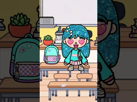 I Fell In Love With a Girl With Blue Hair💙🌹,But...😏 #tocaboca #tocalifeworld #shotrs