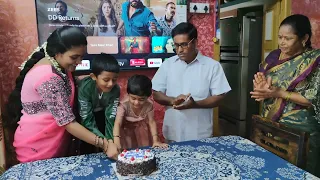 Vijay 5th Birthday Celebrations|Most Requested Butterscotch Cool Cake | Telugu Foodie Father #shorts