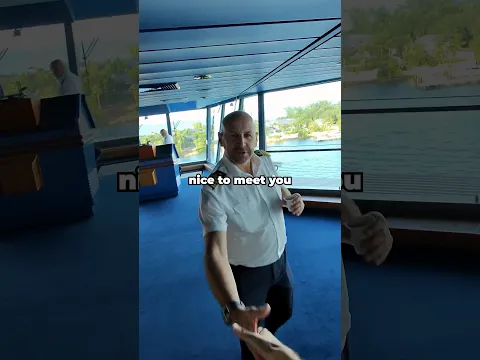 Honking The Horn On A Cruise Ship