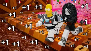 ESCAPA del TECLADO de CHOCOLATE ASMR +1 de VELOCIDAD 🏃 - Roblox