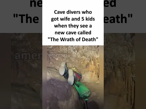 Cave divers for no reason: