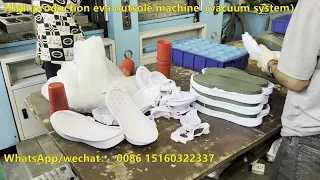 High Production EVA Outsole Machine（vacuum system）