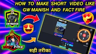 How To Edit Like Fact Fire ,Free Fire Video Editing Tutorial , Free Fire Fact Video Kaise Banaaye 💯