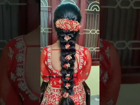 Bridal/partywear hairstyle