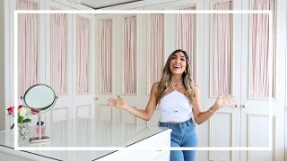 MY WALK IN WARDROBE TOUR! Dream Dressing Room | Amelia Liana