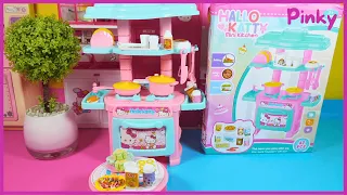 6 Minutes Satisfying with Unboxing Hello Kitty Kitchen Set #hellokitty #sanrio #japan
