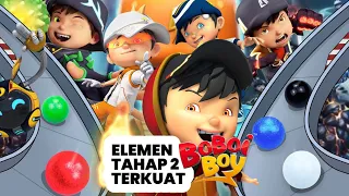 Siapa Boboiboy Tahap 2 Terkuat⁉ Tentukan Lewat Balap Kelereng!!🔴⚪ Ada Drama Kena Tikung 🤣🤣