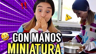 ¡COCINO CON MANOS MINIATURA! *Sale mal* - Gibby :)
