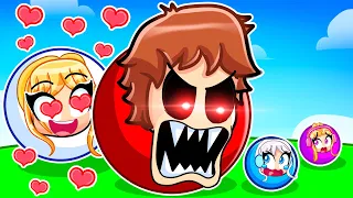 Techy Gets A New Girlfriend In Roblox Ball Eating Simulator...