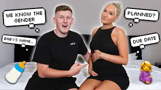 ANSWERING YOUR PREGNANCY QUESTIONS!! *GENDER & BABYS NAME*