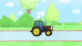 Der Traktor und die magische Garage - Kinder Video - deutsch