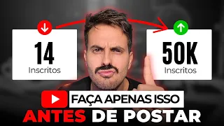 O YouTube Aumenta 200% do Alcance do SEU CANAL quando Você Faz essa "brincadeira" antes de postar