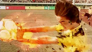 محترفون كونغ فو يلعبون مباراة كرة قدم نارية! ملخص فيلم!