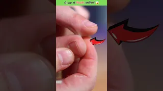 GLUE से चिपकी उंगलियाँ ऐसे छुड़ाएं😱#facts #shorts #ytshorts