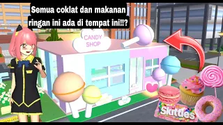 Apakah kita memiliki kode tempat untuk permen dan permen di Sekolah Sakura?!😳