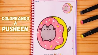 "¡Coloreando en Vivo a Pusheen! 🐱 Únete a la Diversión y Relájate con Nosotros"