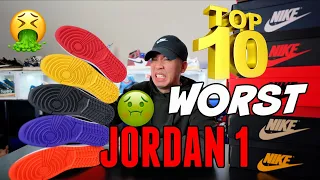 IS THE AJ1 HYPE DEAD ?? TOP 10 WORST AIR JORDAN 1 OF 2021