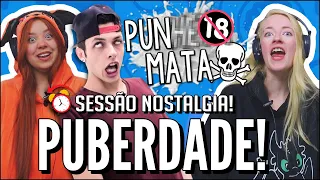 JOVENS REAGEM A CARACOL RAIVOSO - COMO FOI MINHA PUBERDADE ͡° ͜ʖ ͡°  (SESSÃO NOSTALGIA)