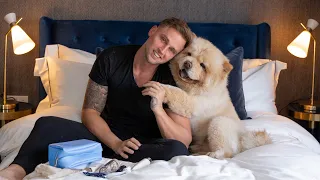 Night Routine With My Chow Chow DOG! 🦁👱🏼‍♂️
