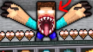ماين كرافت بس عندي قلب الهيروبراين العملاق !😱 ( صهيب هيروبراين !)🔥 - Herobrine Hearts