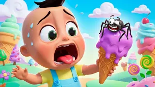 Ice Cream Song for Toddlers 🍦 + More Children Songs & Cartoons | Learn with Baby Berry!