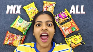 🔥 Mixing 7 CRAZY Maggi Flavors in ONE Bowl! 😱 Shocking Taste Test Gone WRONG?! | ATROCITY 🔥