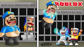 MISI SELAMATKAN MOCIL YANG DI CULKIK POLISI GENDUT YANG JAHAT DENGAN KEKUATAN SUPER DI ROBLOX!!!