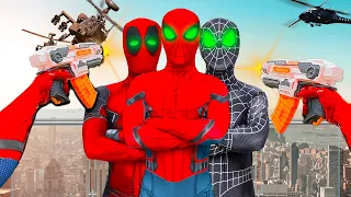 TEAM SPIDER-MAN in REAL LIFE #6 | Marvel's Spider-Man 2 - GODZILLA x KONG 2 - THE MEG 2: THE TRENCH