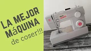 La Mejor MÁQUINA DE COSER!! - Como regularla paso a paso y para que sirven los accesorios.