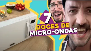 7 Doces de Micro-ondas Rápidos e Fáceis