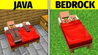 119 Diferanças JAVA vs BEDROCK