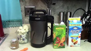 Creamy Cauliflower soup in Philips Soup Maker - Home made in under 20 minutes