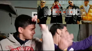 NO ME CONOCEN (REMIX) - BANDIDO, DUKI, REI, TIAGO PZK (VIDEO OFICIAL) (Reaccion)