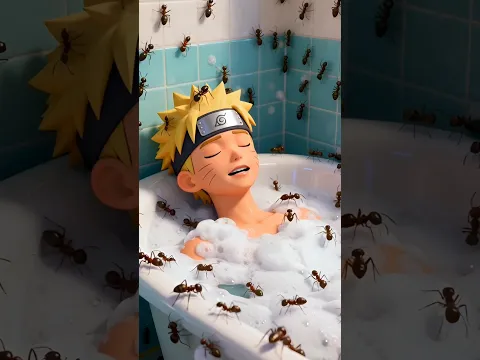 Rumah Naruto dipenuhi semut!😭🐜