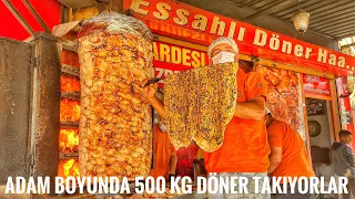 500 KG DÖNER TAKIYORLAR | PARA KAZANMAYA DEĞİL DOYURMAYA GELDİK | Kardeşler Közde Tavuk Döner
