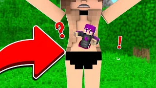اكتشفت جهاز بيصغر الجسم - داخلت جوا بطن البنات في قرية ماين كرافت...!!؟🔥😱