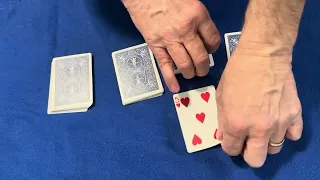 Amazing Self Working Card Trick