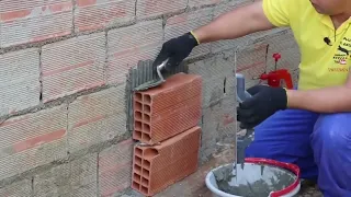 Testei a resistência da Argamassa no tijolo