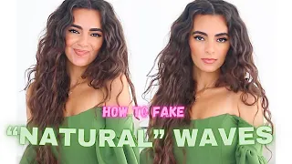 How To Get Big WAVY Hair & Make it Look Natural!