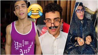 تجميعة فيديوهات مضحكة هتموت من الضحك 😂😂 الام والاب والابن - كريم اشرف 😱😂🔥