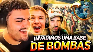 ME FINGI DE PM E INVADI UMA BASE DE BOMBA no GTA RP
