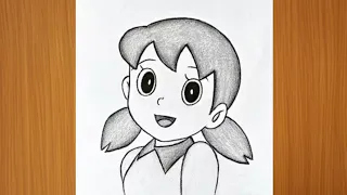How to Draw Shizuka from Doraemon step by step || Easy drawing ideas for beginners || Step by Step 