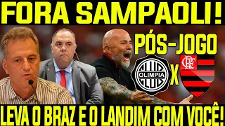 PÓS - JOGO AO VIVO - OLIMPIA X FLAMENGO - OITAVAS DE FINAL DA COPA LIBERTADORES DA AMÉRICA - 2023