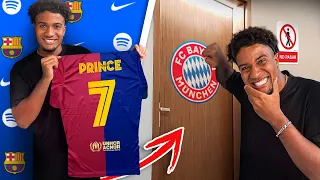EL BARCELONA ME FICHÓ PARA ESTO...