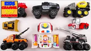 Learn Emergency Vehicles With Ambulance & Monster Trucks For Kids + More Toys Videos